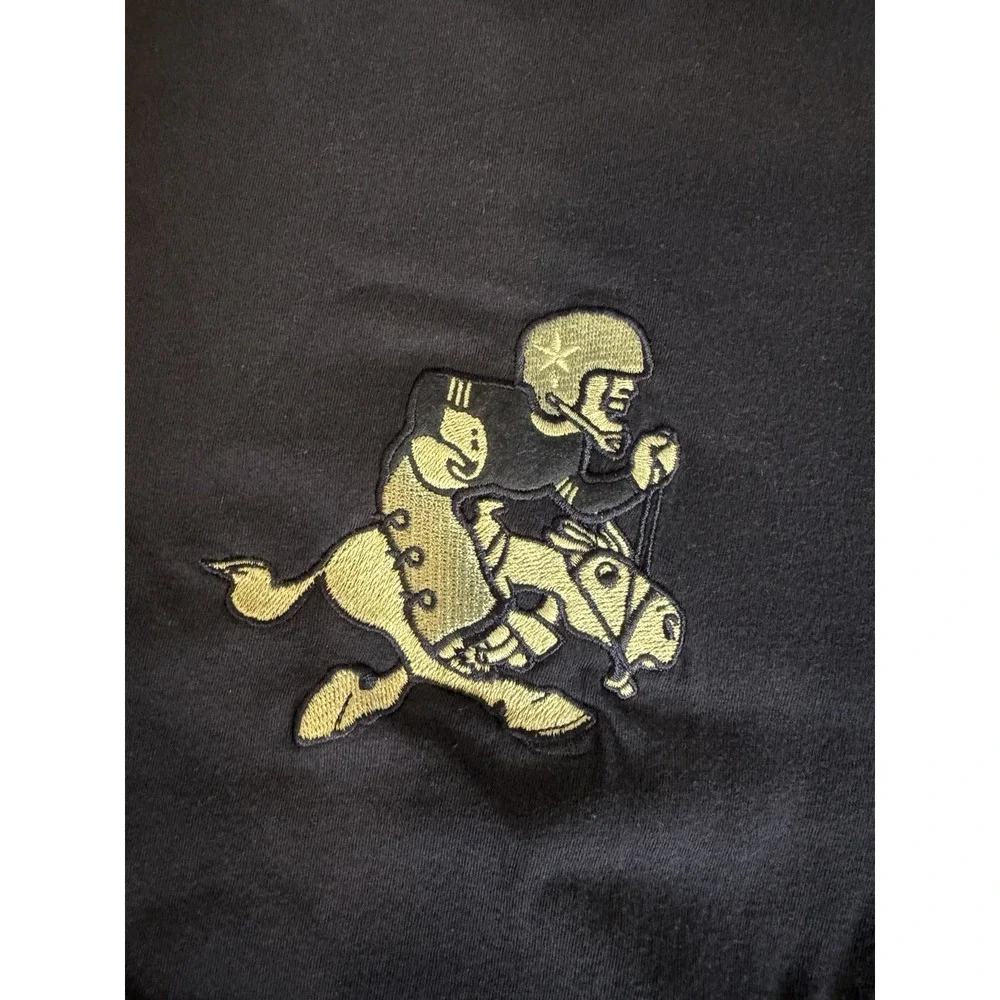 Mitchell & Ness Dallas Cowboys Throwbacks T Shirt M Navy NFL Retro Western